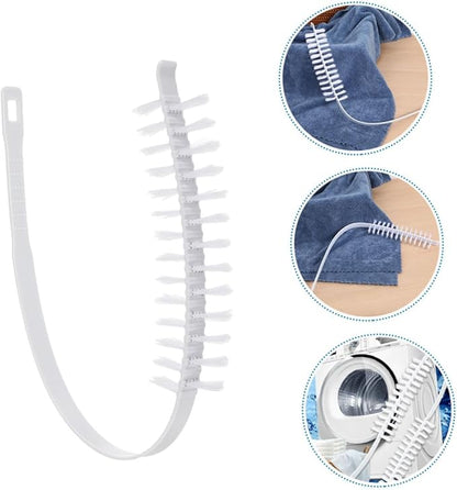 ARTIBETTER 2pcs Washer Cleaning Brush Long Handle Flexible Tool for Washing Machine Inner Drum Agitator Dirt Removal for Home Use