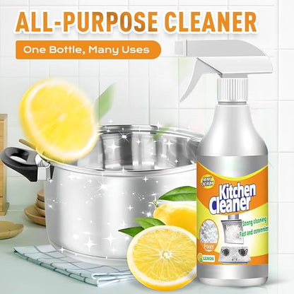 Kitchen Heavy Duty Cleaner Spray, 60ml Kitchen Foam Spray Cleaners, for Kitchens, Countertops, Range Hoods, Ovens (3)