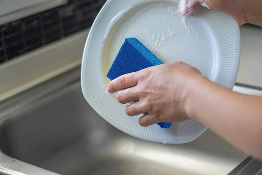 Dawn Scrubber Sponge Non Scratch, 6 Count, Blue (Pack of 1)