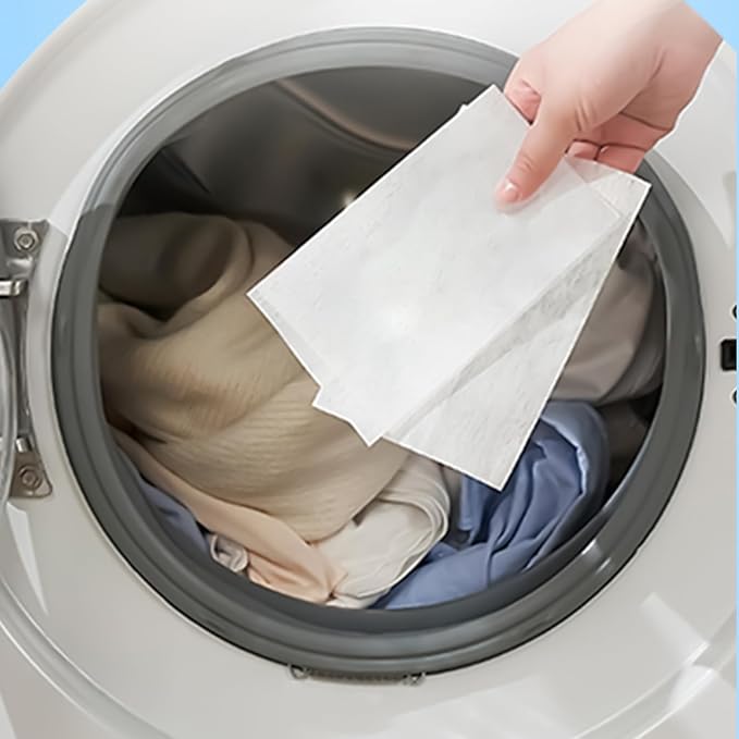 Scented Laundry Sheets, 16x23cm 120 Count Fabric Softening Tablets, Non-woven Material, Fragrance Infusions for Softening Wardrobe Fabrics