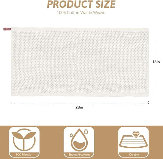 Nialnant 6 Pcs Kitchen Hand Towels, 100% Cotton Dish Towels for Washing Dishes, Super Soft and Absorbent Tea Towel-13 x 28 in