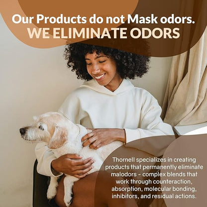 Thornell Dog Odor-Off Concentrate, Pet Smell Odor Eliminator for Dog Urine, Feces Odors, Pet Odor Eliminator Concentrate, Pet Urine Odor (16 oz)