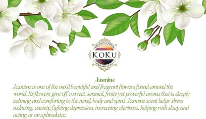 Jasmine Air Freshener - Room Spray - Odor Eliminator - Deodorizer - Car Air Freshener - Home Spray - Linen Spray - Fabric Refresher - Non-Toxic - Alcohol Free – 8 Oz