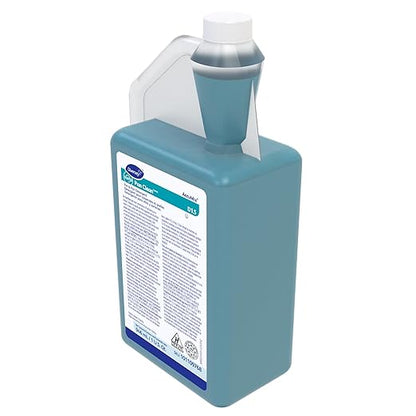 Diversey SUMA Pan-Clean D1.5 Dish Soap, Concentrated Dishwashing Liquid, Grease Cutting Formula for Pots, Pans & Dishes, Floral Scent, AccuMix, 32 fl oz (1Qt), 1 Bottle