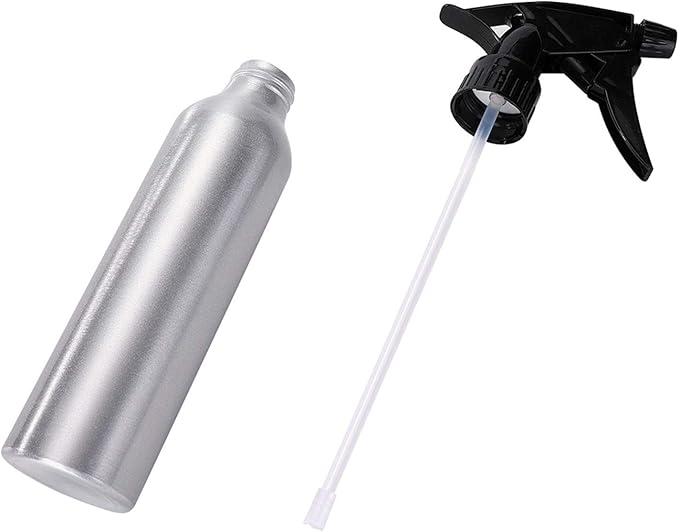 DOWEI 250ml Aluminum Empty Spray Bottles,2pcs Reliable Sprayer Empty Spray Bottles 250ml Aluminum Bottle for Hairdressing Tattooing Green Soap Flowers Water Sprayer Tool