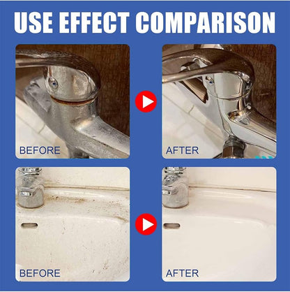 Bathroom Descaler Foam Cleaner Spray, Stubborn Stains Cleaner, All-Purpose Bathroom Descaler Stubborn Stains Foam Spray (2)