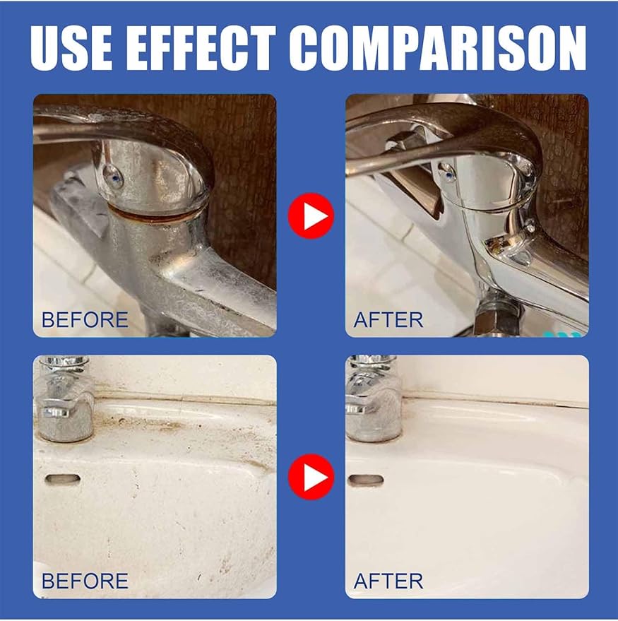 Crepuscute Foam Cleaner, Reshline Stubborn Stains Cleaner, Bathroom Descaler Stubborn Stains Cleaner, All-Purpose Bathroom Descaler Foam Spray (3)