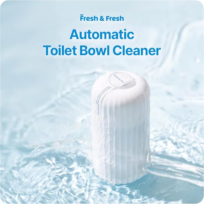 Fresh & Fresh Automatic Toilet Bowl Cleaners (Sunset Orange) - 16 Bottles(UPTO 2500 FLUSHES/Bottle), Commercial and Residential Toilet Cleaner 3-4 MONTH Lasting Toilet Bowl Cleaner Bottle