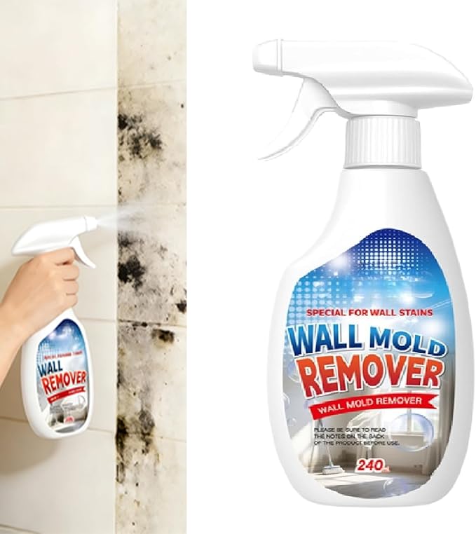 Highly Effective Removal Spray, Wall Cleaner Spray, Multi-Surface Cleaning Solution, Dirt, Dust And Stain Remover, Long-Term Protection, for Bathrooms, Kitchens, Tile, Fabric, Wood (1pcs)
