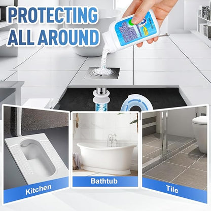 Pipeline Dredging Agent, 2025 New Powerful Powerful Pipe Dredging Agent for Bathroom Kitchen Sink And Drain Cleaner (3PCS)