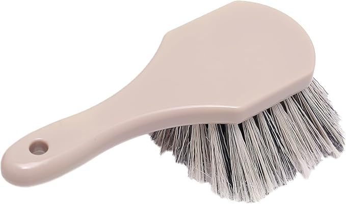 Mr. Detroit - Wheel & Body Brush, Soft Durable Bristles Scratch-Free Ergonomic Cleaning Brush for Cars, Trucks, SUVs, Boats, Carpets, Mats