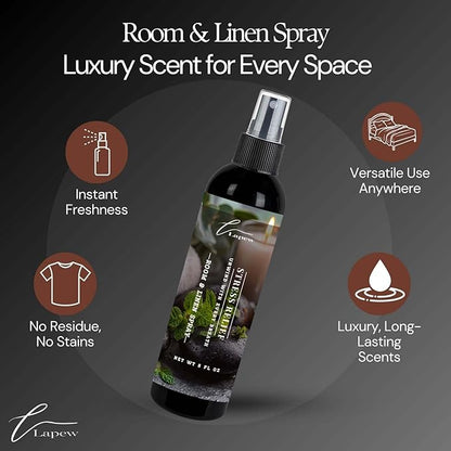 Lapew Room & Linen Spray | Fragrance Mist for Home, Car & Office | Fabric & Air Freshener | Neutralizing Mist | Made in USA | Stress Relief