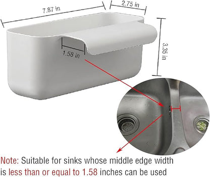 Sink Drain Strainer Basket Kitchen Sink Strainer Sink Food Catcher Kitchen Food Residue Waste Leftovers Strainer Over Sink Triangle Suction Cup Corner Sink Strainer Bags