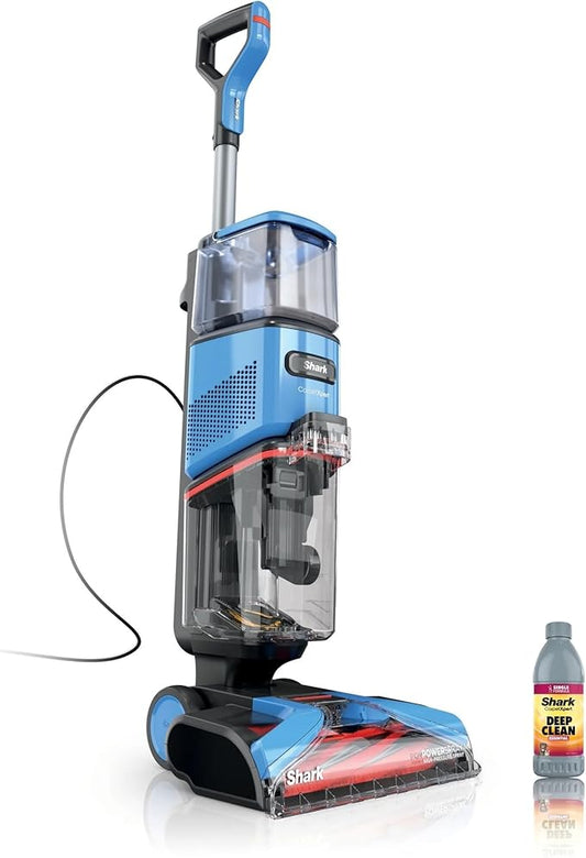 Shark EX120 CarpetXpert, Upright Carpet & Area Rug Cleaner for Pets, Deep Carpet Cleaning & Dirt & Grime Removal, Carpet Shampooer, Blue (Renewed)
