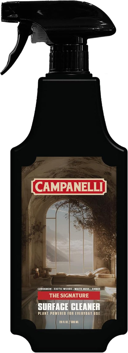 CAMPANELLI Multi-Surface Cleaner Spray – All Purpose Cleaning Spray, The Signature Scent, 20 oz