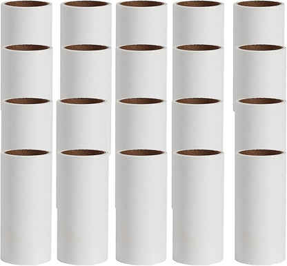 Lint Roller Refills,Extra Sticky Lint Roller Replacement Refills Only, Inside Diameter 1.5 inch, 60 Sheets per Roll (Pack of 20, Total 1200 Sheets, 4 inch)