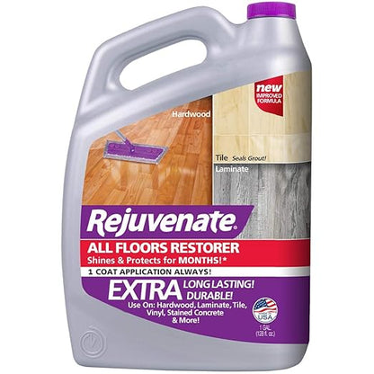 Rejuvenate All Floors Restorer Polish & FBA_RJFC32RTU 32OZ FLR Cleaner, 32 oz, Clear, 32 Fl Oz