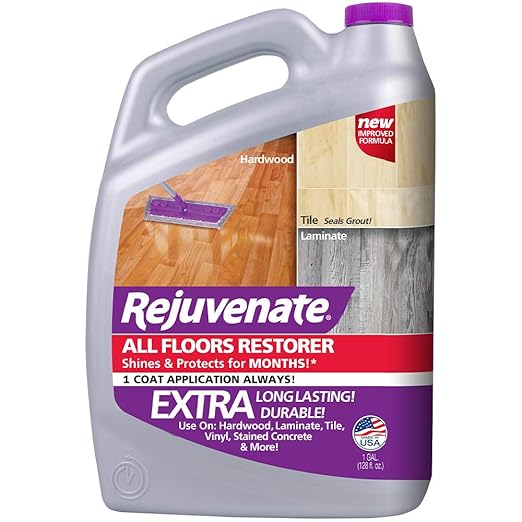 Rejuvenate All Floors Restorer Polish & FBA_RJFC32RTU 32OZ FLR Cleaner, 32 oz, Clear, 32 Fl Oz
