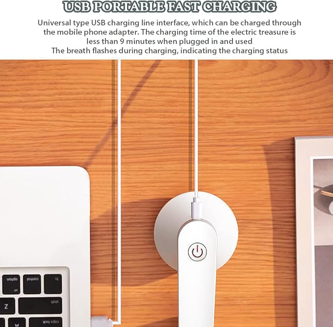 VALINK 2022 Electric Lint Remover USB Rechargeable Fabric Shaver, Lint Remover, Lint Shaver Defuzzer Sweater Shaver White