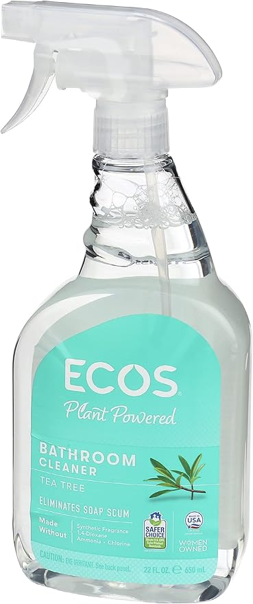 Earth Friendly Products Shower Cleaner Made with Tea Tree Oil, 22 Ounces