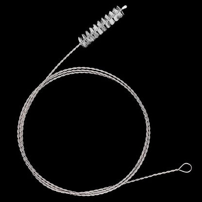 Flexible Drain Brush-Extra Long Nylon Cleaner for Cleaning Plumbing Sink Fridge Skinny Pipe Air Tube Hose Dredging Tool 143cm/56 inch (1 PCS)