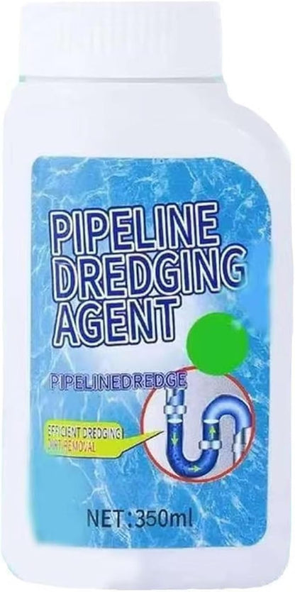 Strong Drain Cleaner Pipeline Dredging Agent, Fast Acting Drain Clog Remover for Kitchen and Bathroom Pipes, Sink Drai n Cleaner Grease Dissolver Pipe Cleaning Solution for Home Sinks Tubs (#B)