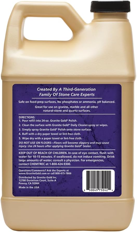 Granite Gold Polish Refill 64 oz