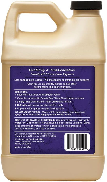 Granite Gold Polish Refill 64 oz