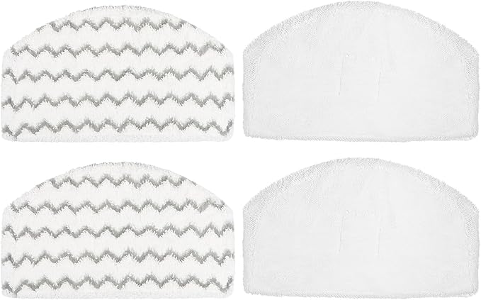 HOMEXCEL Steam Mop Replacement Pads Compatible with Bissell Powerfresh Steam Mop 1940 1806 1440 1544 Series, Model 19402 19404 19408 2685A 2075A 1940A 1940Q 1940T 1940W, Steam Mop Pads Refills, 4 Pack