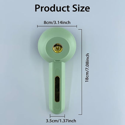 Electric Lint Removers,Rechargeable Fabric Shaver with 6 Leaf Blades Useful for Clothes, Furniture, Sofas, Blankets (Green)