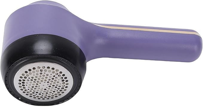 Asixxsix Asixxsix Fabric Shaver, Electric Lint Remover with 3 Speed Settings Mesh Cover 800mAh Rechargeable Battery for Clothes Furniture Sweaters (Green) (Purple)
