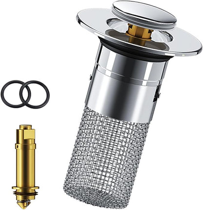 Drain Drain Plug Sink With Hair Strainer Popup Drain Strainer OUniversal Compatibility For Bathroom Sinks
