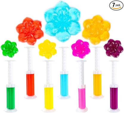 Toilet Gel Stamp, 98 Count 7 Kinds of Scent Toilet Bowl Cleaners, Fresh Gel Toilet Bowl Cleaning Stamps With Clean and Prevent Limescale