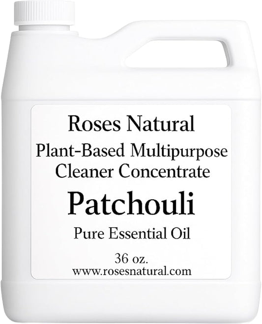 Multipurpose Cleaner Concentrate, 36 oz | Plant-Based, Non-Toxic, Biodegradable | Streak-Free Cleaning for Kitchen, Bathroom, Glass & Floors (Fresh Rose)