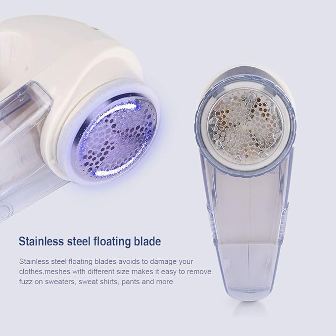 Portable Electric Fabric Shaver Hair Remover Suitable for Clothing, Furniture, Sofas (Without Battery)