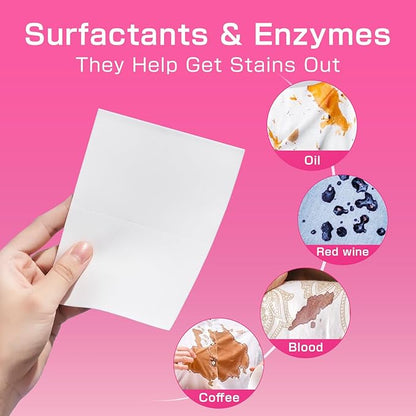Soulink Magnolia Laundry Detergent Sheets 240 Loads - Eco-Friendly, Plant-Based, Hypoallergenic, No Plastic Jug