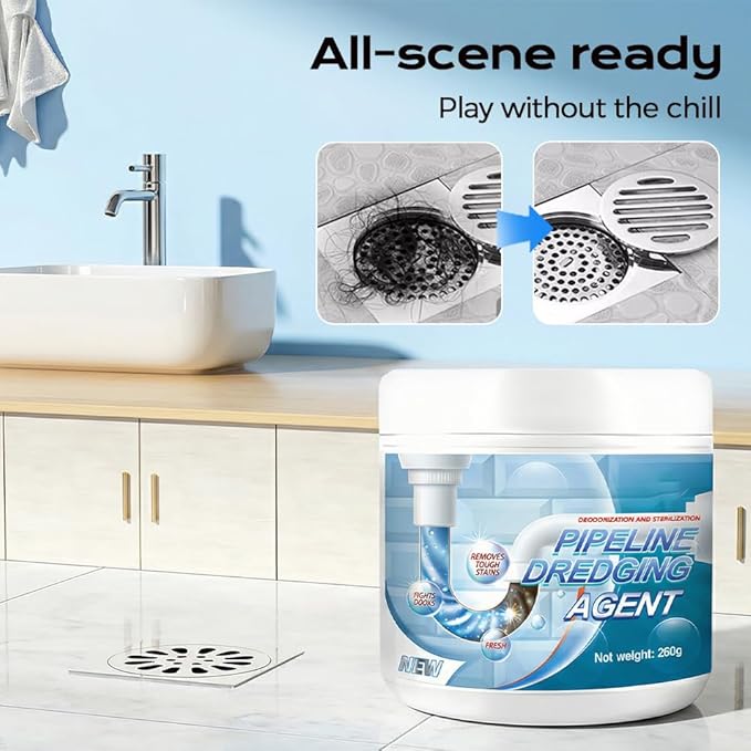 Sink and Drain Cleaner, 2026 Upgraded Powerful Unclog Sink Drain Cleaner, Pipeline Cleaning for Kitchen Bathroom Sinks, Tubs Pipe Cleaning Tool (3pcs)