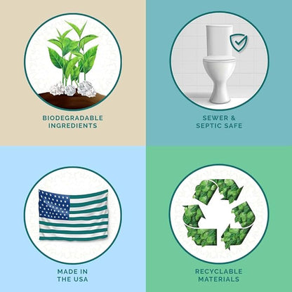 PRISTINE Toilet Paper Spray - As Seen on Shark Tank, More Natural Flushable Wet Wipes Alternative, Spray Toilet Paper to Create Flushable Wipe, Cucumber Bamboo, 1 fl oz Travel Size