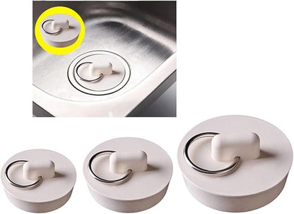 Rubber Sink Bathtub Plug Drain Stopper Bath Plug Sink Wash Basin Water Stopper for Bathtub Bathroom