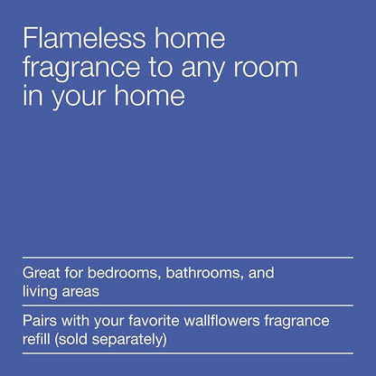 Bath & Body Works Wallflowers Fragrance Plug, White Flare Design, Plug-in Air Freshener Device for Bedrooms, Bathrooms & Living Spaces - 2 Pack