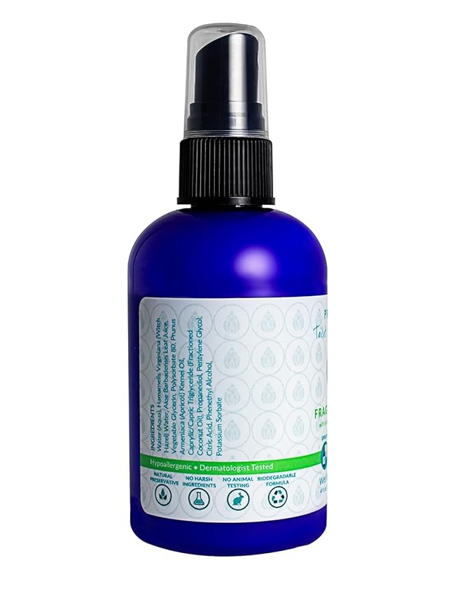PRISTINE Toilet Paper Spray, As Seen on Shark Tank, Flushable Wipe Alternative, Personal Cleansing Bathroom Spray for Regular Toilet Tissue, Bidet Alternative, Made in USA, Fragrance Free, 4 oz Bottle