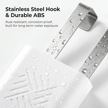 2Pcs Toilet Tank Cleaning Tablet Holder, Hanging Toilet Bowl Tablet Holders, Bathroom Accessories for Inside Tank