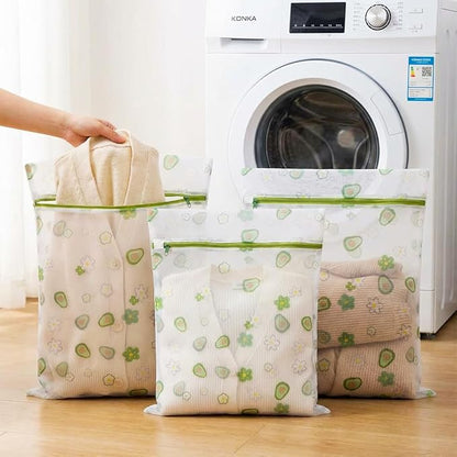 10PCS Mesh Laundry Bags for Delicates, 16"x20" Large Laundry Wash Bags with Zipper, Cute Reusable Laundry Bags for Clothes, Socks and Intimates, Premium Fine Mesh Wash Bag (40x50cm)