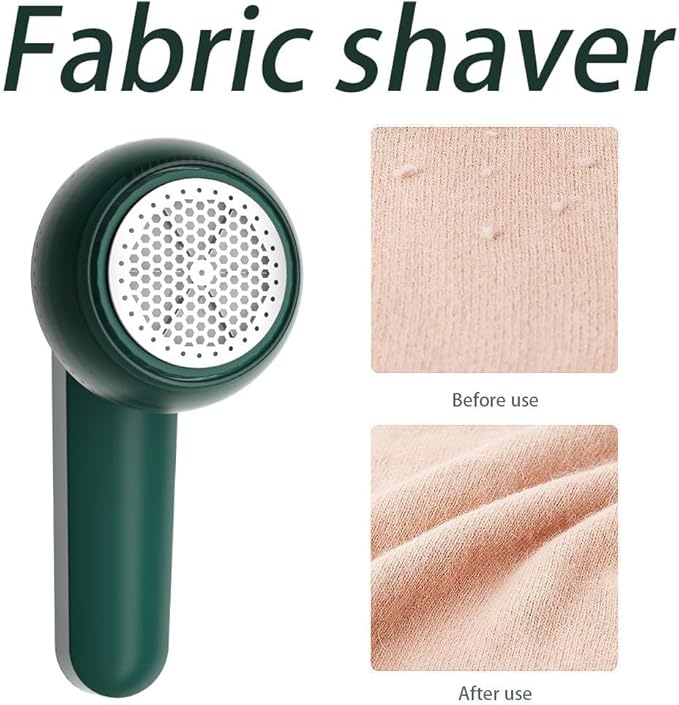 Fabric Shaver - Electric Lint Remover for Clothes,2026 New Rechargeable Electric LintRemover Debobbler Clothes Shaver,Bobble Remover Sweater Pill RemoverShaver for Lint Balls Furniture Couch Blanket
