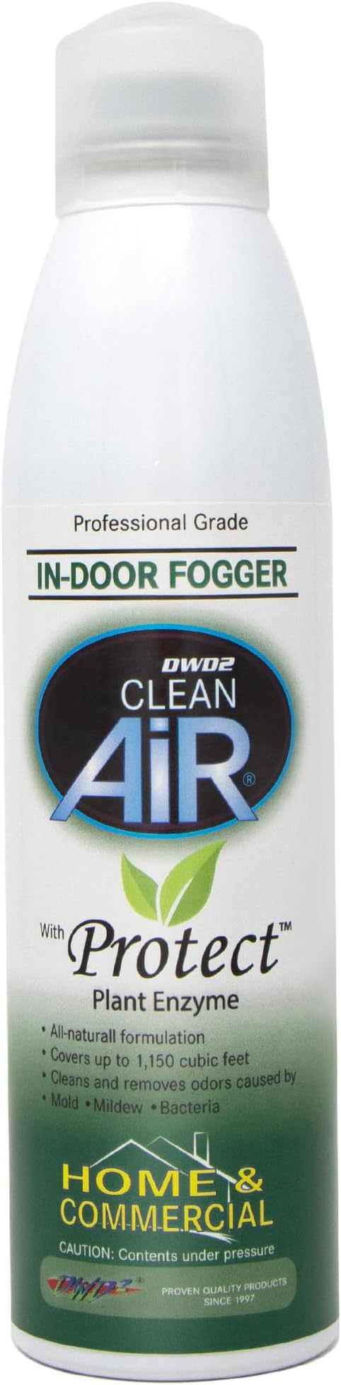 Protect™ Home & Commercial Mold-Treatment Plant-Based Mold-Odor Remover Fogger Treatment - eco-friendly solution for a safer and healthier living and working space (8 oz.)