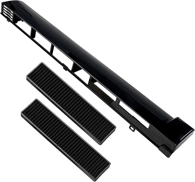 MDX61912701 Microwave Oven Top Vent Grille with 2 Pack 5230W1A003A Microwave Filter for LG Microwaves AP5202555, 2119394, AH3535252, EA3535252, LMV2031ST, LMH2016ST, LMHM2237B