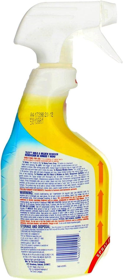 Tilex Mold and Mildew Remover Spray, 16 Fl Oz (Pack of 3)