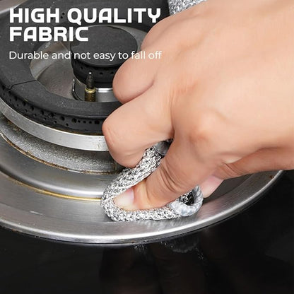 Multipurpose Wire Dishwashing Rags for Wet and Dry, 2024 New Non-Scratch Wire Dishcloth Scrubbing Wire Dishwashing Rag, Reusable Metal Wire Dishwashing Cloth for Home Kitchen Cooktop (20)