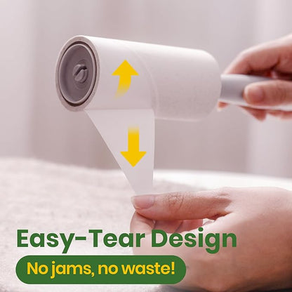 DELOMO Lint Roller 1,000 Sheets (5 Rollers + 5 Refills) - Lint Rollers for Pet Hair Extra Sticky, Mega Value Pet Hair Removal Tool for Clothes/Couch/Furniture/Car - Ideal Home Gift for Pet Owners