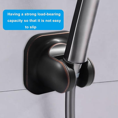 Zorfeter No-Drill Shower Head Holder, Adjustable Strong Adhesive Wall Mount Shower Head Bracket for a Secure & Convenient Hold(Oil Rubbed Bronze)